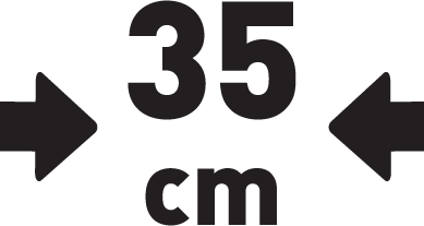 Szerokość 35 cm