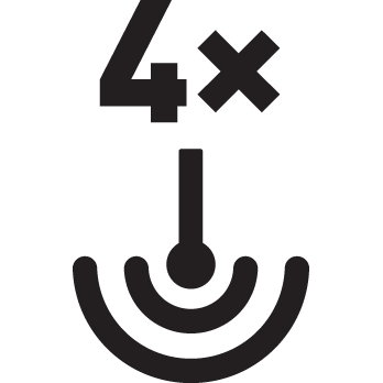 4x Booster – zwiększona wydajność