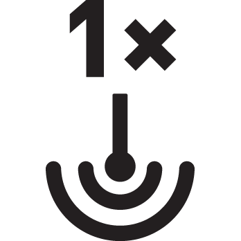 1x Booster – zwiększona wydajność