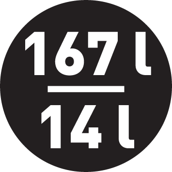 Pojemność lodówki/zamrażarki 167/14 l