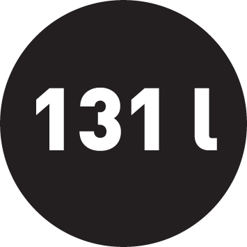 Pojemność zamrażarki 131 l