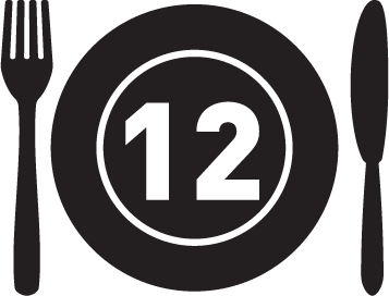 12 zestawów naczyń