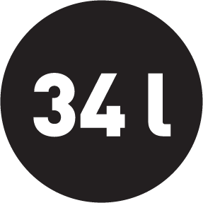 Pojemność 34 l