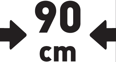 Szerokość 90 cm