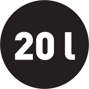 Pojemność 20 l