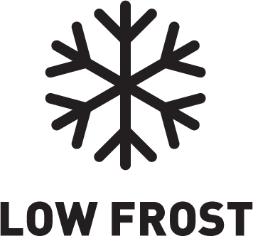 Funkcja LowFrost – nowy projekt parownika LowFrost zapewnia bardziej równomierne i efektywne zamrażanie, dzięki czemu nie tylko zużywa mniej energii elektrycznej, ale przede wszystkim ogranicza konieczność częstego rozmrażania.